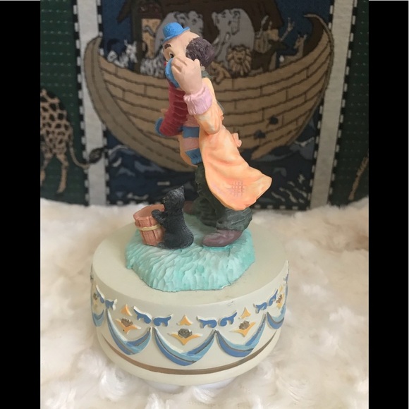Rare Vintage 1980’s Clown Spinning Cat Music Box - Picture 2 of 6